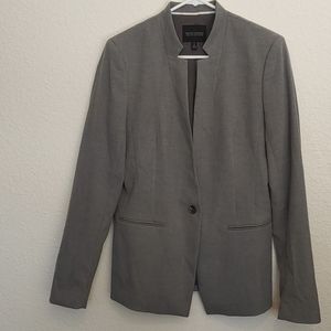 Banana Republic grey Long & Lean Blazer.